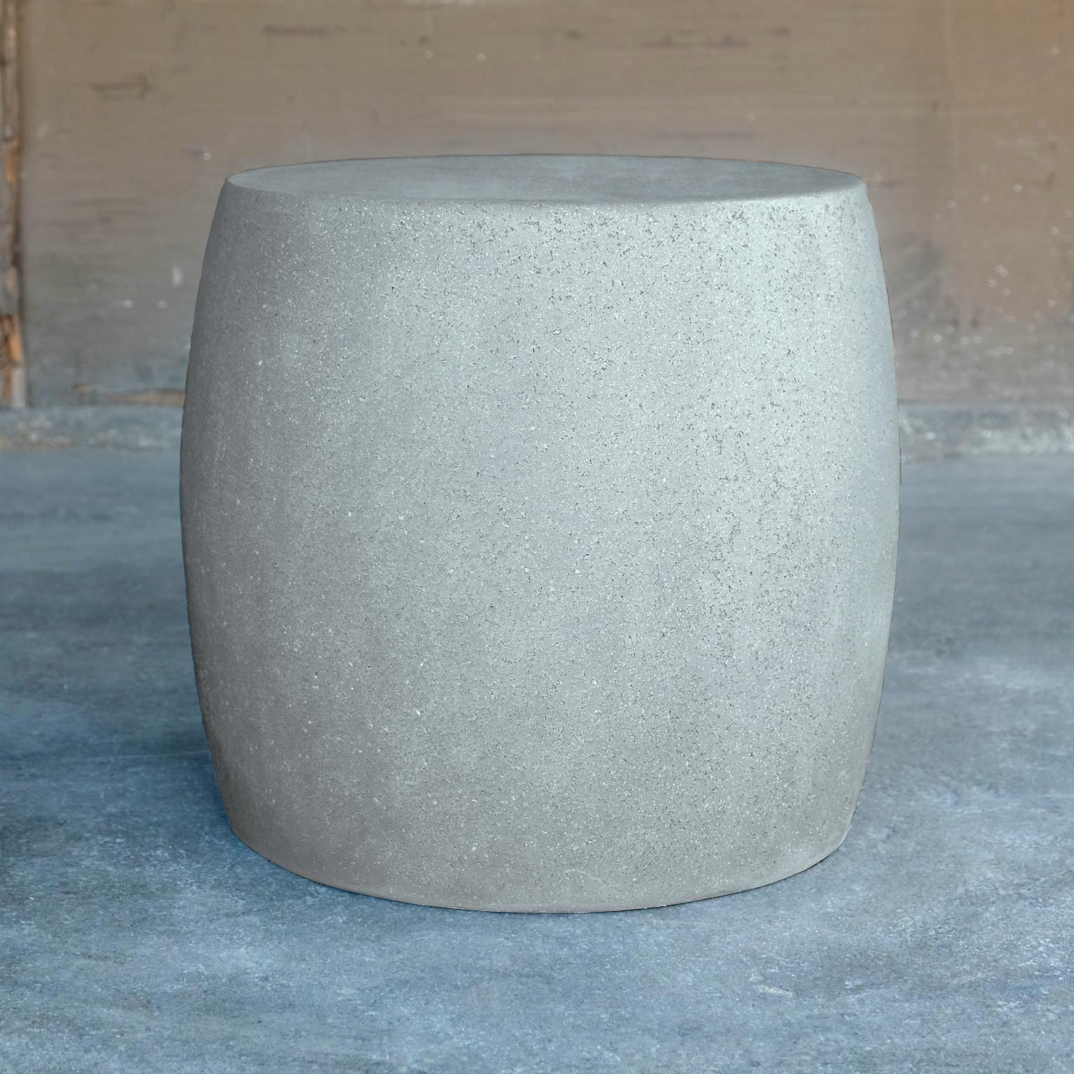 Versatility and elegance distilled into simplicity. 

Dimensions: Diameter 20 in. (51 cm), height 18 in. (46 cm), weight 20 lbs. (9 kg).

Finish Color options:
white stone
natural stone 
aged stone
keystone (shown)
coal stone 

Materials: