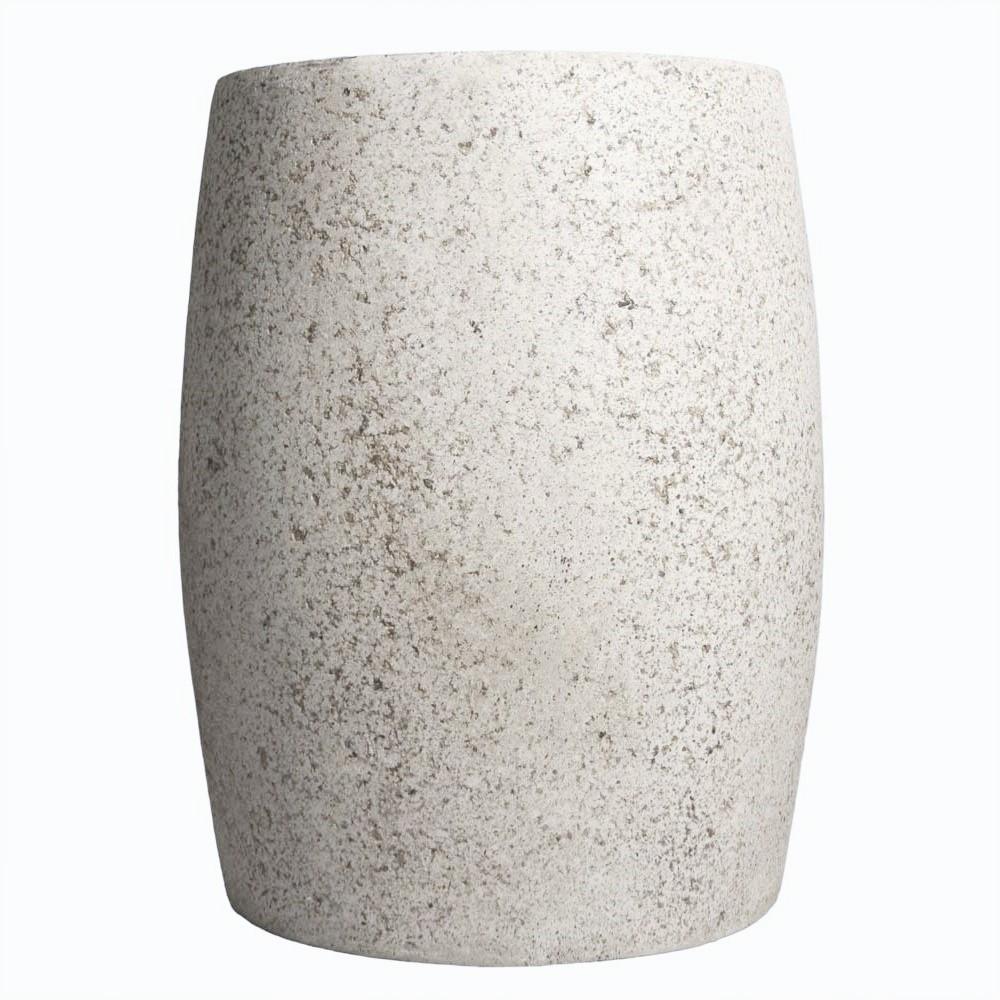 Versatility and elegance distilled into simplicity. 

Dimensions: Diameter 14 in. (35.6 cm), height 18 in. (45.7 cm)., weight 20 lbs. (9 kg)

Finish Color options:
white stone
natural stone (shown)
aged stone
keystone
coal stone