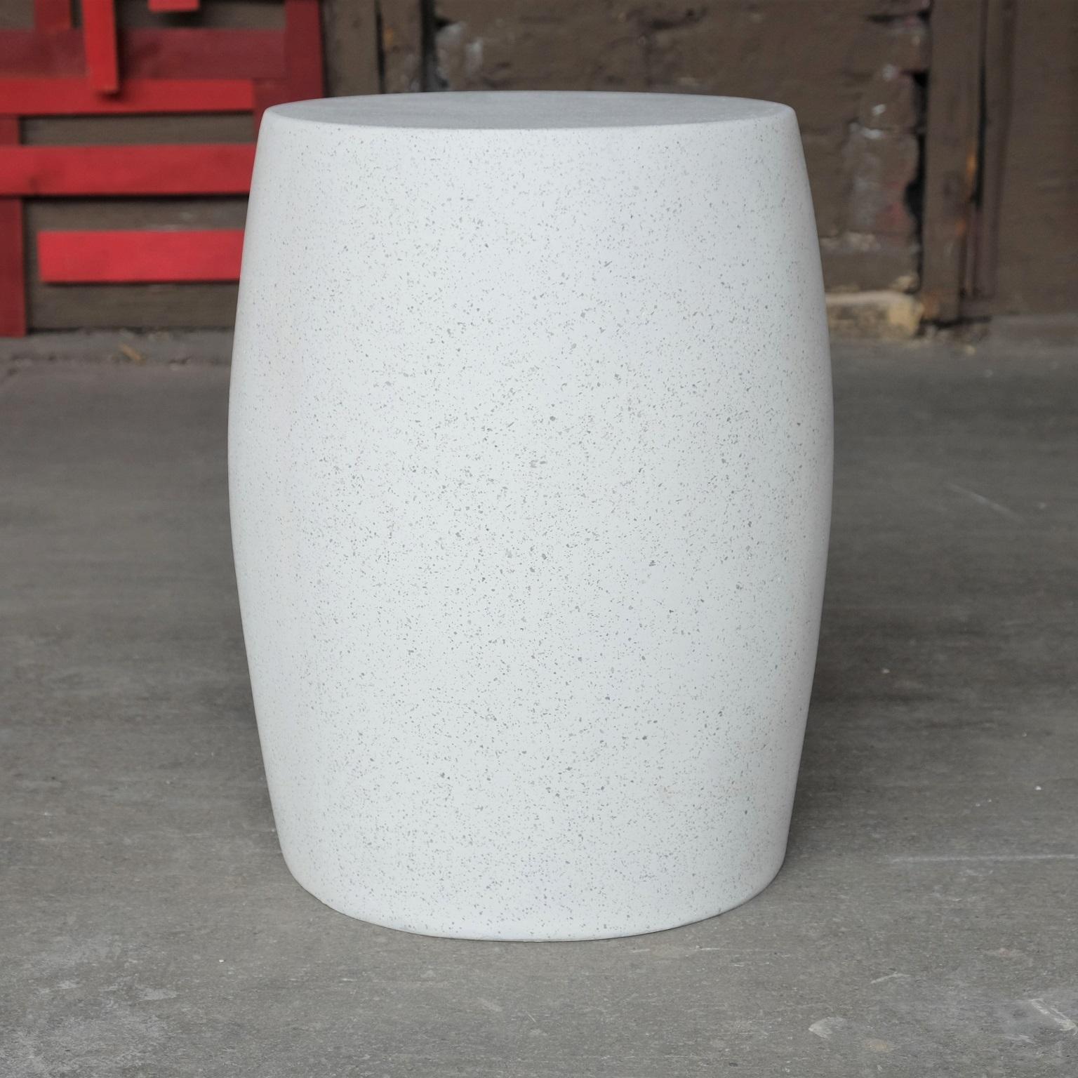 Versatility and elegance distilled into simplicity. 

Dimensions: Diameter 14 in. (35.6 cm), height 18 in. (45.7 cm)., weight 20 lbs. (9 kg)

Finish color options:
white stone (shown)
natural stone
aged stone
keystone
coal stone