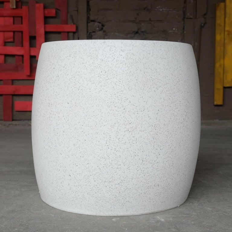 Cast Resin 'Barrel' Table by Zachary A. Design For Sale 2
