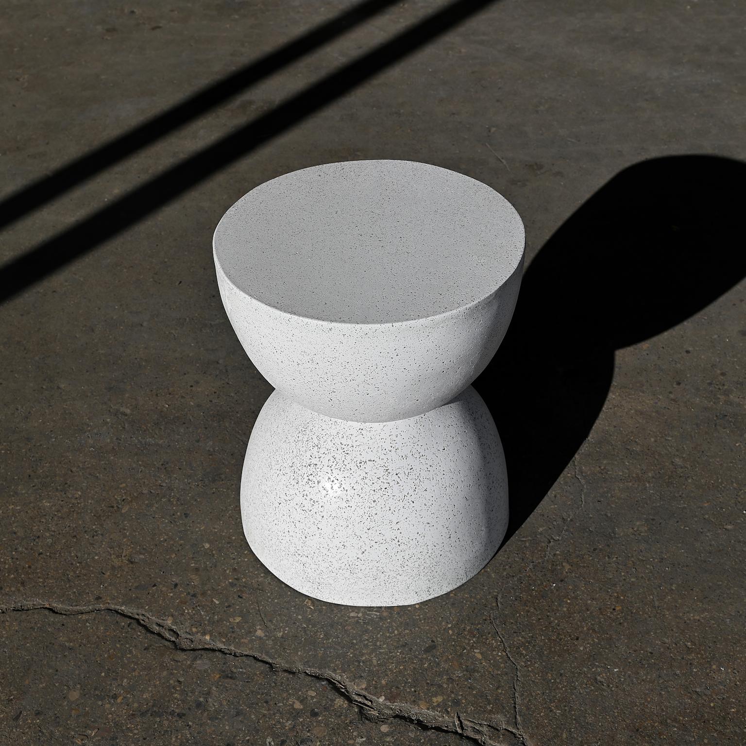 Minimalist Cast Resin 'Bilbouquet' Table, Natural Stone Finish by Zachary A. Design For Sale