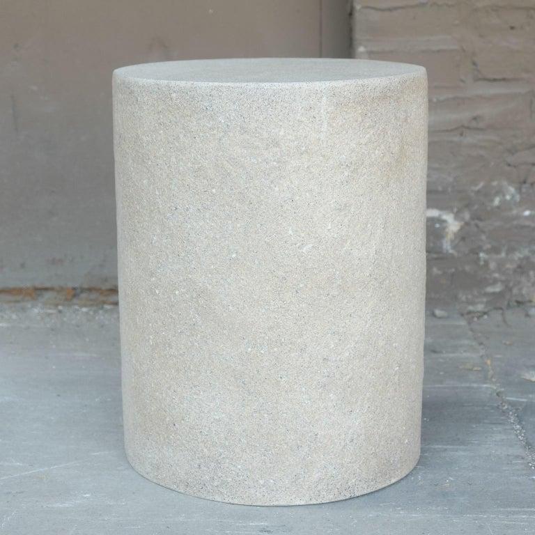 Contemporary Cast Resin 'Dock' Stool & Side Table by Zachary A. Design For Sale