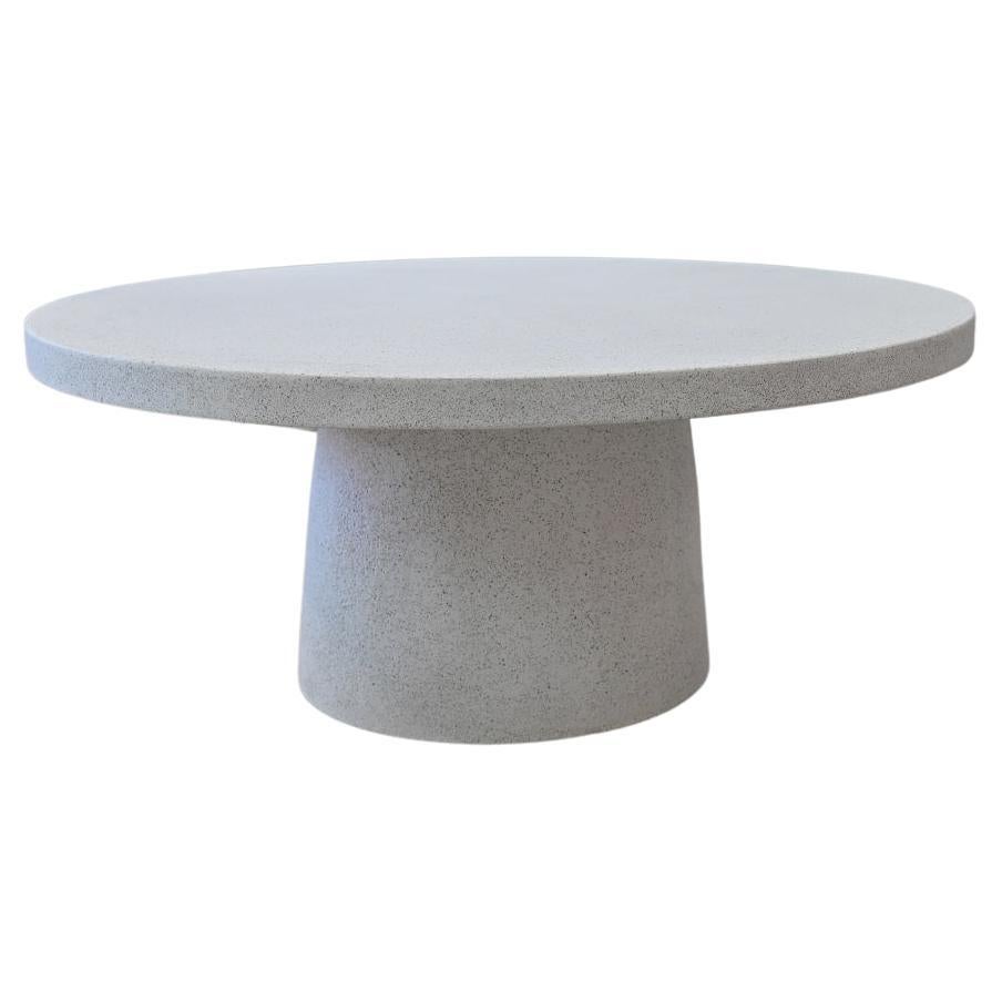 Cast Resin 'Hive' Cocktail Table, Aged Stone Finish by Zachary A. Design For Sale