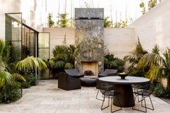 Cast Resin 'Lucio' Lounge Chair by Zachary A. Design in Stone & Resin Aggregate