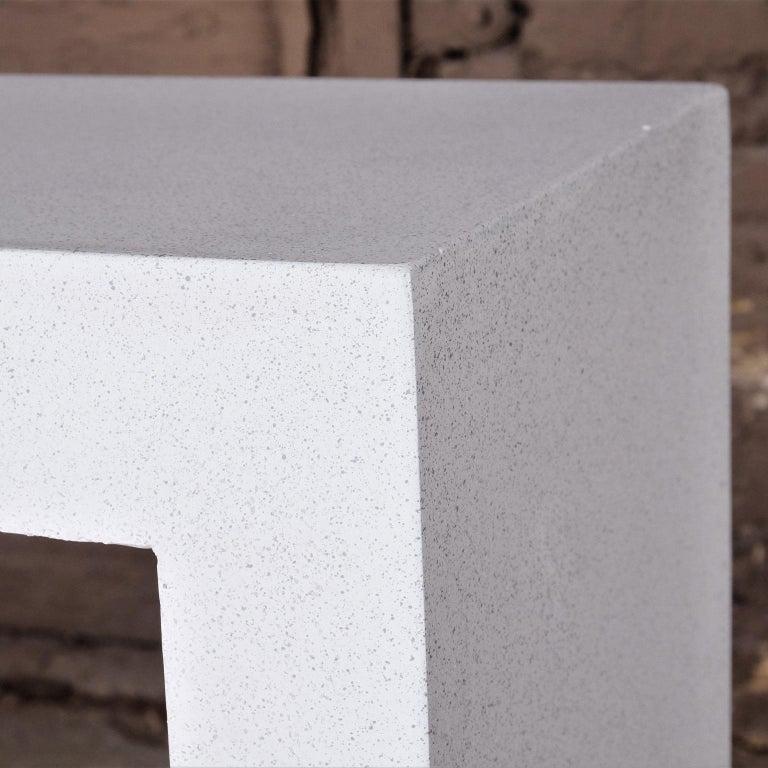 Cast Resin 'Lynne Tell' Console Table by Zachary A. Design For Sale 3