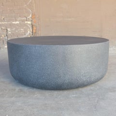 Cast Resin 'Millstone' Low Table by Zachary A. Design
