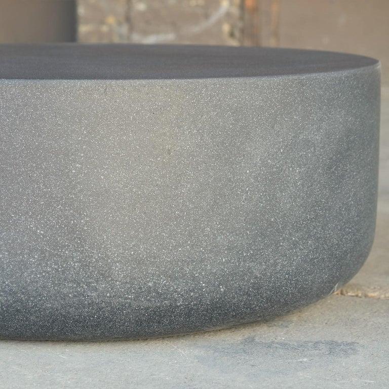 Cast Resin 'Millstone' Low Table by Zachary A. Design In New Condition For Sale In Chicago, IL