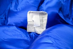 Sgabello in resina fusa 'Paper - Windows and Curly Q's 01', di Zachary A. Design