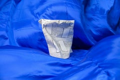 Cast Resin 'Paper - Windows and Curly Q's 02' Stool, by Zachary A. Design