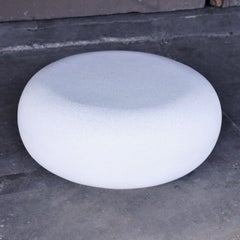 Cast Resin 'Pebble' Cocktail Table, White Stone Finish by Zachary A. Design