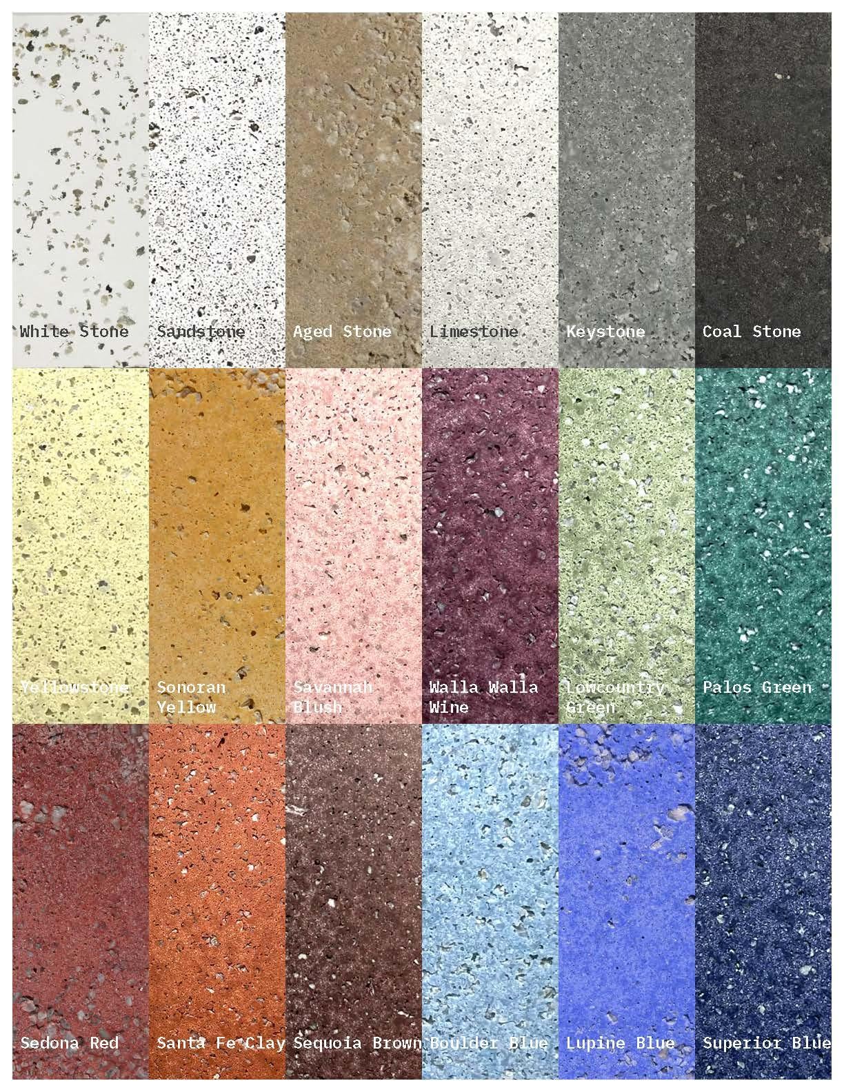natural concrete finish