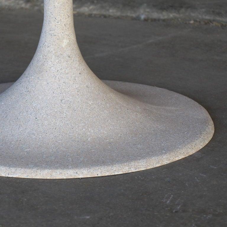 American Cast Resin 'Spindle' Side Table by Zachary A. Design For Sale