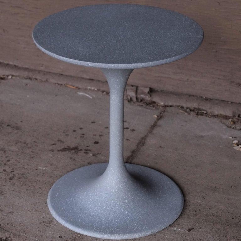 Contemporary Cast Resin 'Spindle' Side Table by Zachary A. Design For Sale