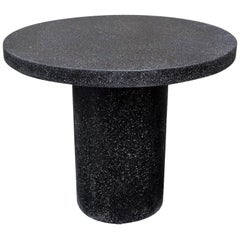 Cast Resin 'Spring' Dining Table, Coal Stone Finish by Zachary A. Design