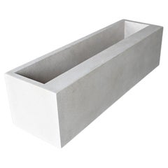 Cast Resin 'Terrace' Planter, Natural Stone Finish by Zachary A. Design