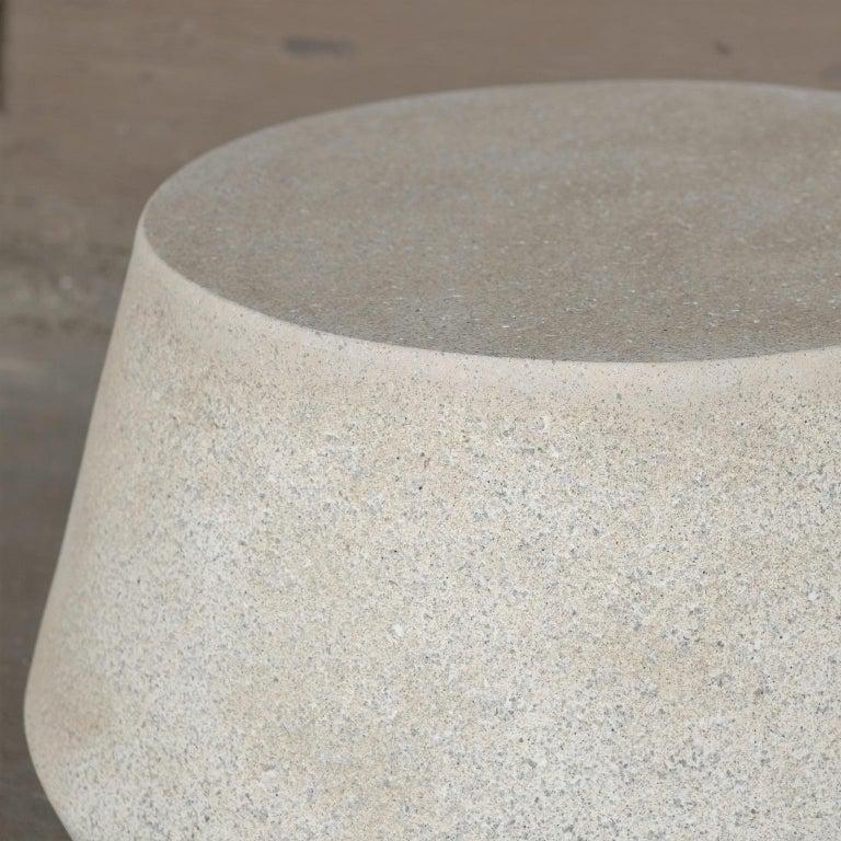 Minimalist Cast Resin 'Tom' Low Table by Zachary A. Design For Sale