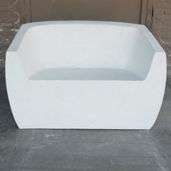 Cast Resin 'Van Dyke' Loveseat by Zachary A. Design