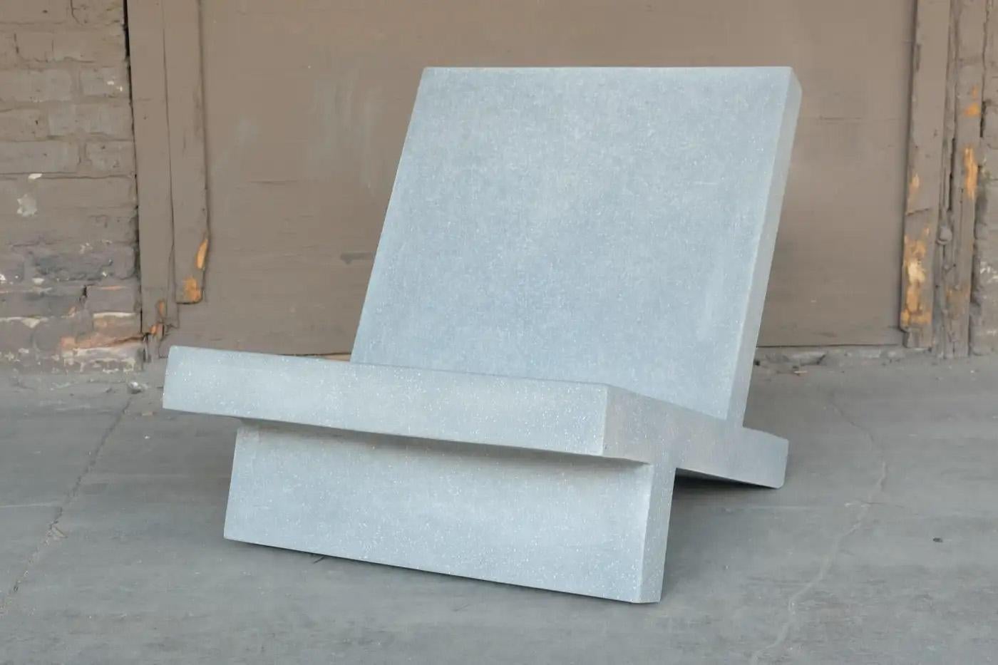 Cast Resin 'Wavebreaker' Lounge Chair by Zachary A. Design For Sale 3