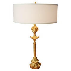Cast Sculptural Table Lamp After Alberto Giacometti, 1978 1st Thus Studio Decor