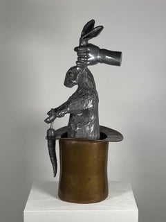 Cast Sculpture of Bronze and Aluminum by Valeriano Trubbiani, Italy