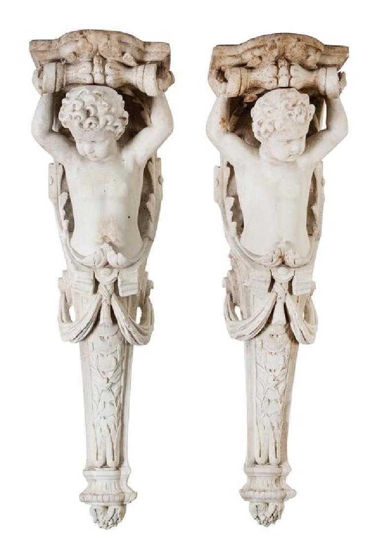mensulas de piedra
