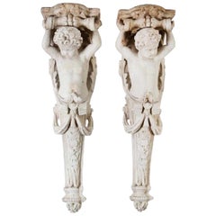 Antique Cast Stone Corbels