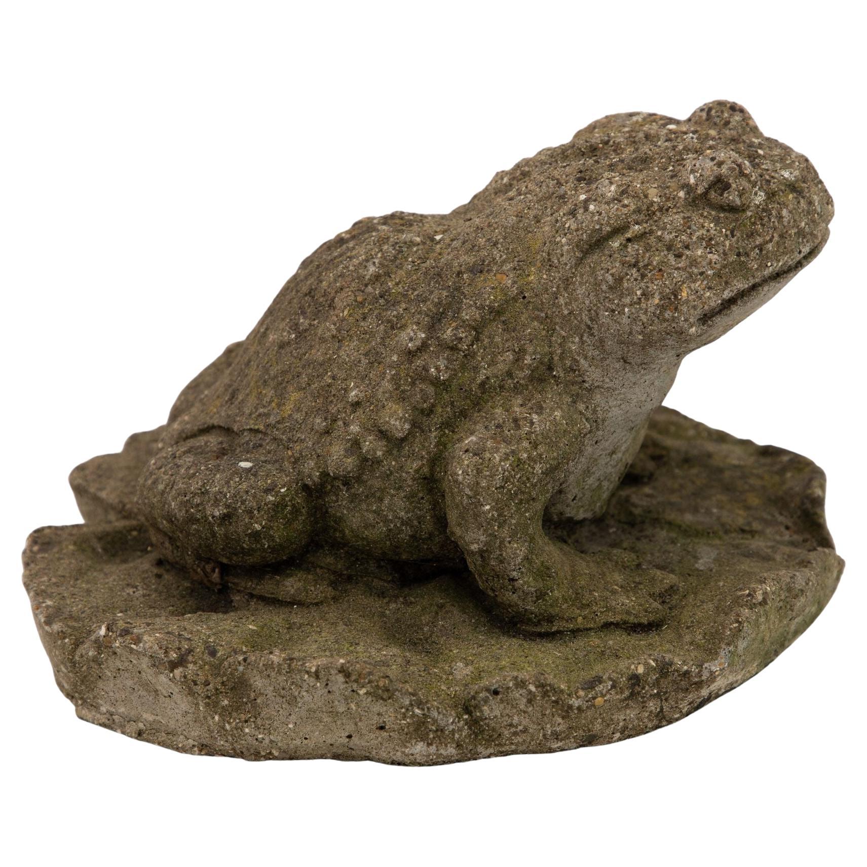 Cast Stone Frog For Sale