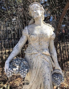 Cast Stone Garden Statues, the Four Seasons