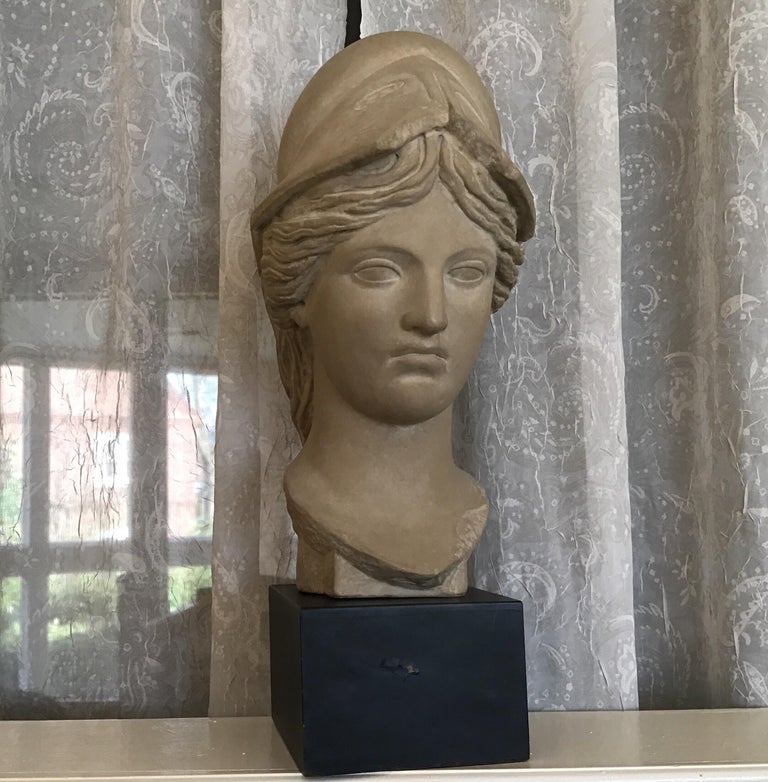 Cast Stone Greek Sculpture For Sale at 1stDibs