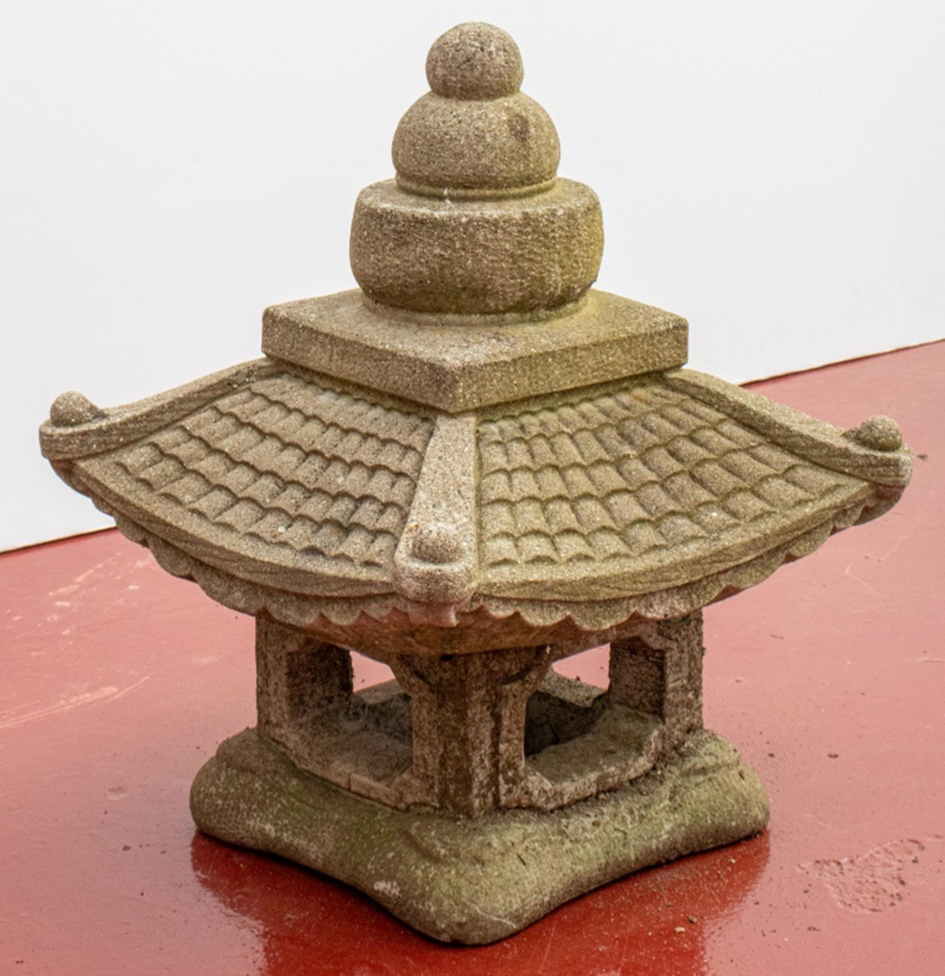 pagoda statue garden