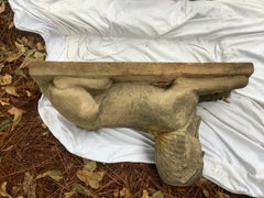 Cast Stone Sphinx, a Pair