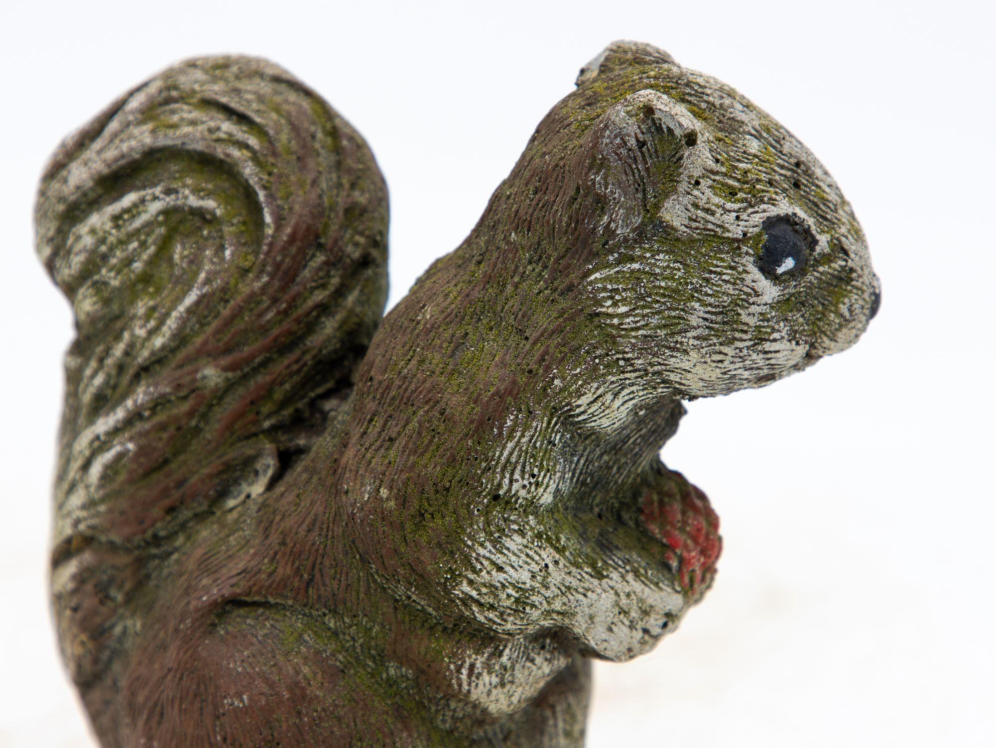 Cast Stone Squirrel Garden Ornament, 20th Century 3