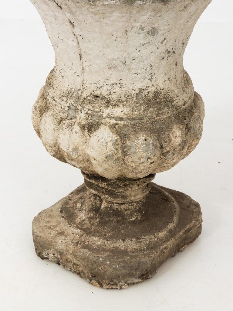 20th Century Cast Stone Urn Planters
