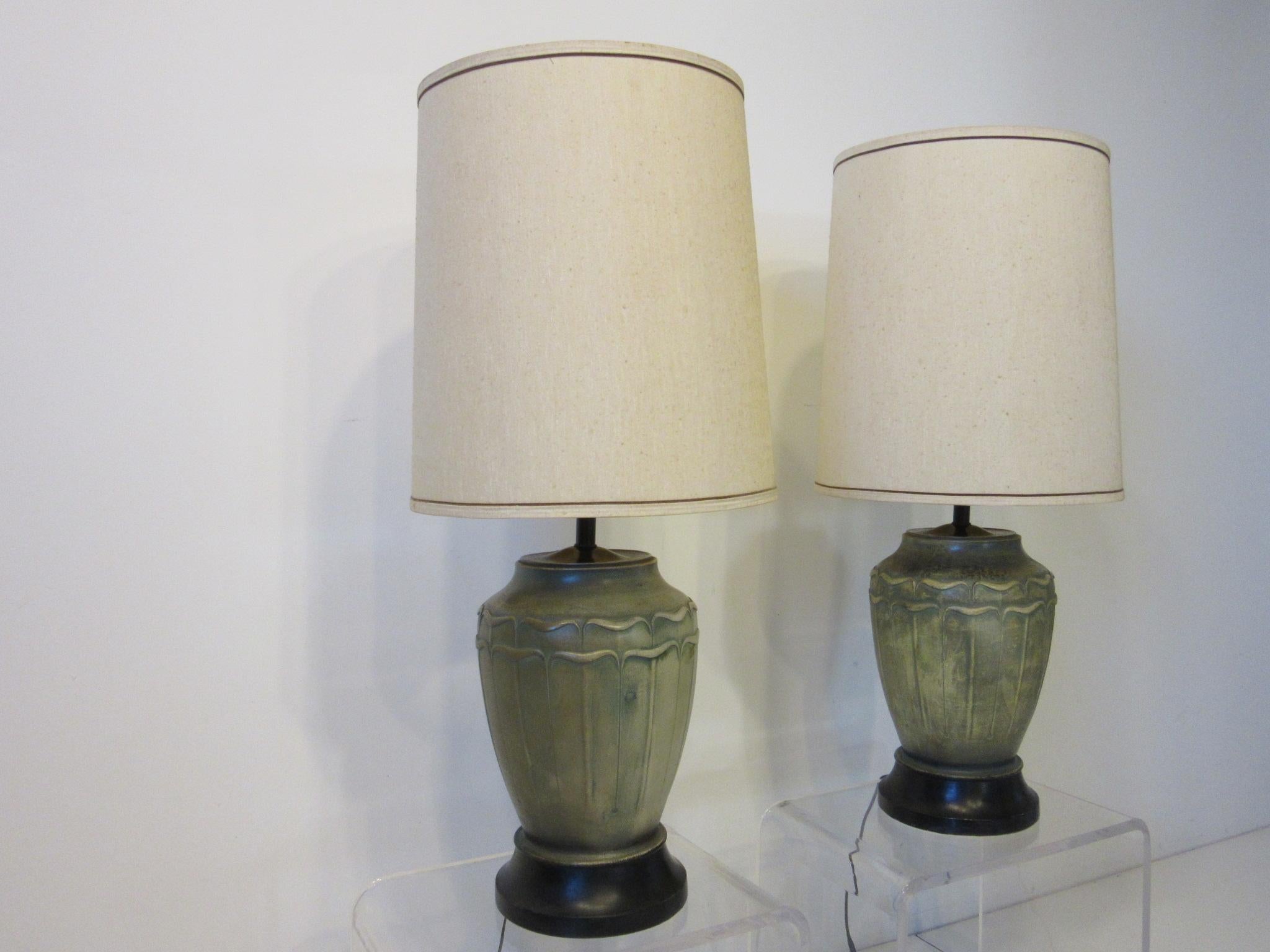 American Decorator Table Lamps by Feldman Lighting Co., Los Angeles
