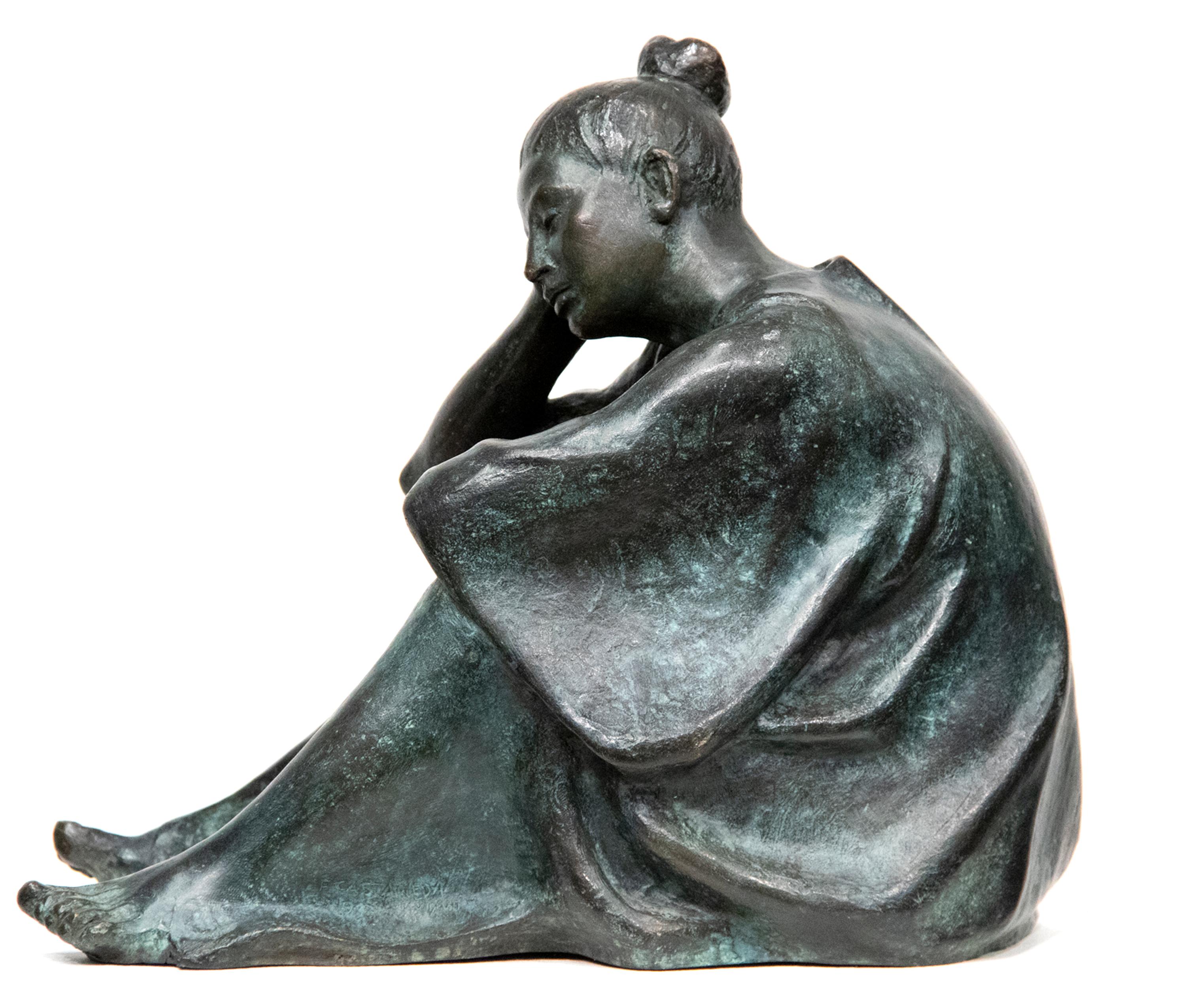 Frau in Reposo (Zeitgenössisch), Sculpture, von CASTANEDA, FELIPE