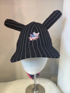 Castaneda Paris Contemporary Multicoloured Horns Cap Unisex Hat, New