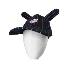 Castaneda Paris Contemporary Multicoloured Horns Cap Unisex Hat, New