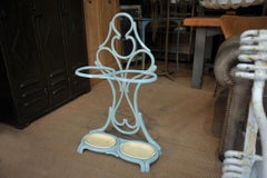 Caste Iron Art Nouveau Umbrella Stand circa 1900 by DEQUENNE, France