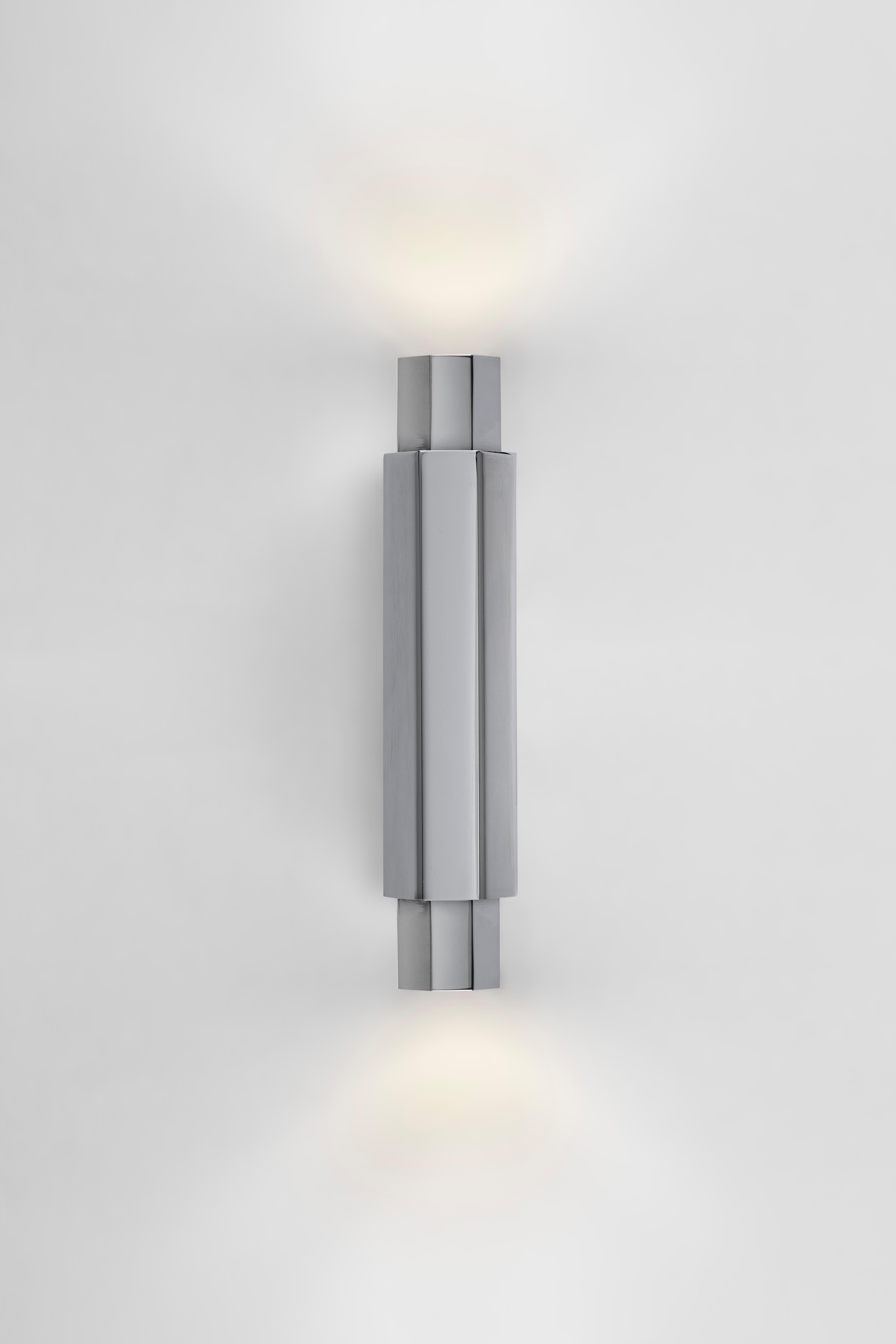 Lámpara de Pared Castel Oro Satinado by Euroluce Lampadari Posmoderno en venta