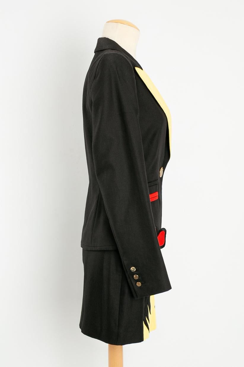 Castelbajac „Frau“ Anzug (Schwarz) im Angebot