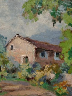 Castellanas Mallorca Majorca oil painting cancas framed