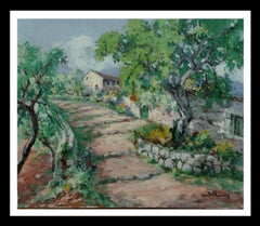 Castellanas Mallorca Majorca oil painting cancas framed