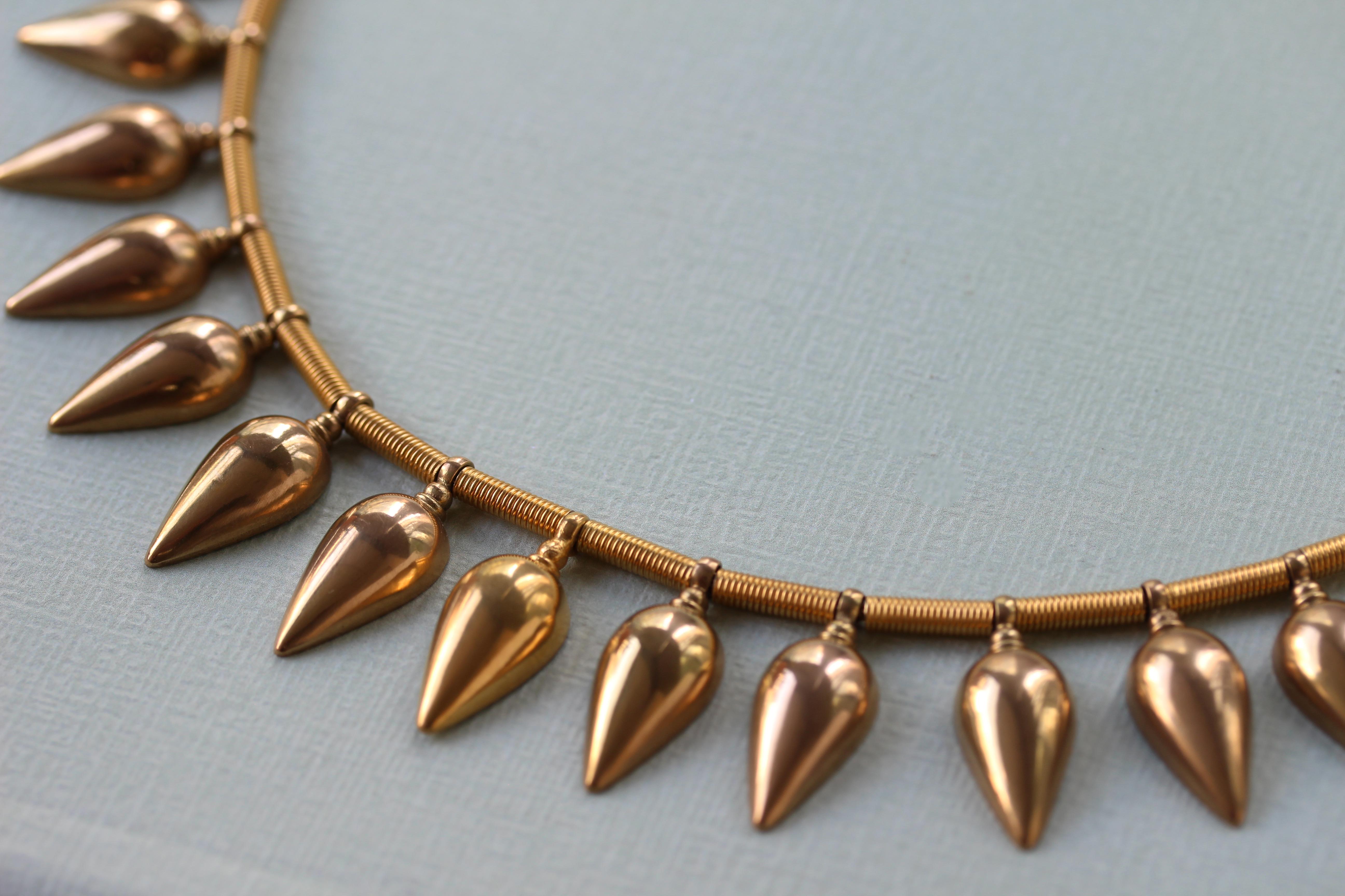 Castellani 18kt Gold Amphora Halskette im Zustand „Neu“ im Angebot in New York, NY