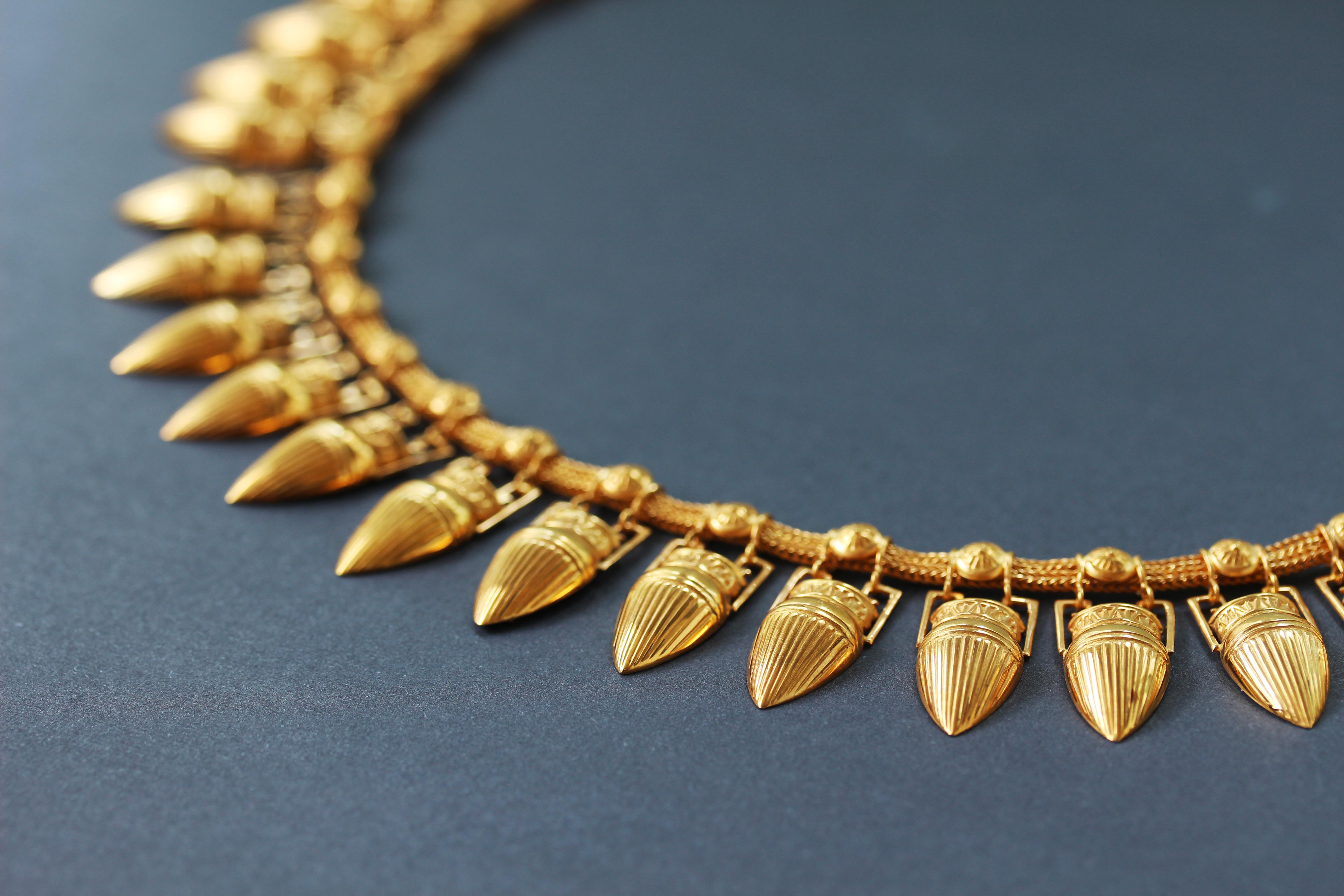 Castellani 18kt Gold Amphora Halskette für Damen oder Herren im Angebot