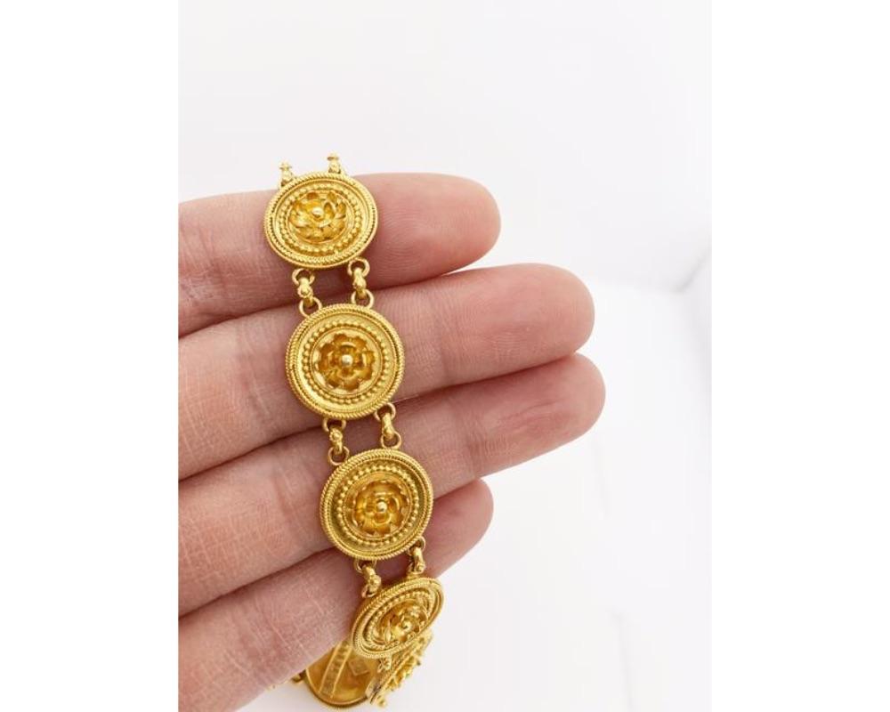 Castellani Gold Bracelet In Excellent Condition In New York, NY