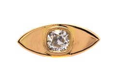 Anello Cleopatra in oro 18kt con diamanti Old Mine Cut Castellani