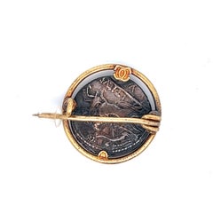 Castellani Roman Coin Brooch