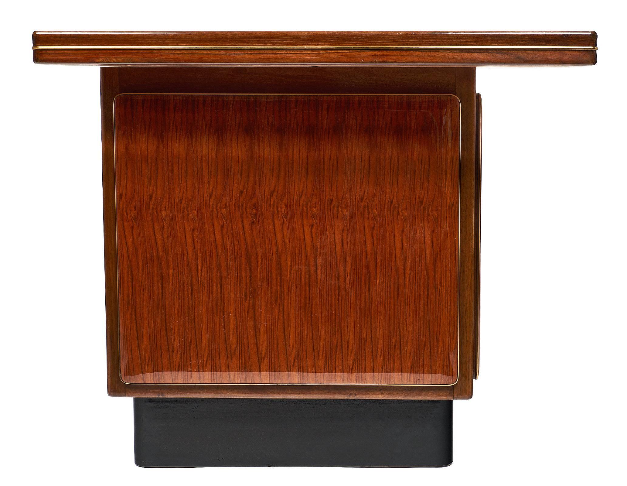 Castelli Midcentury Rosewood Desk 4