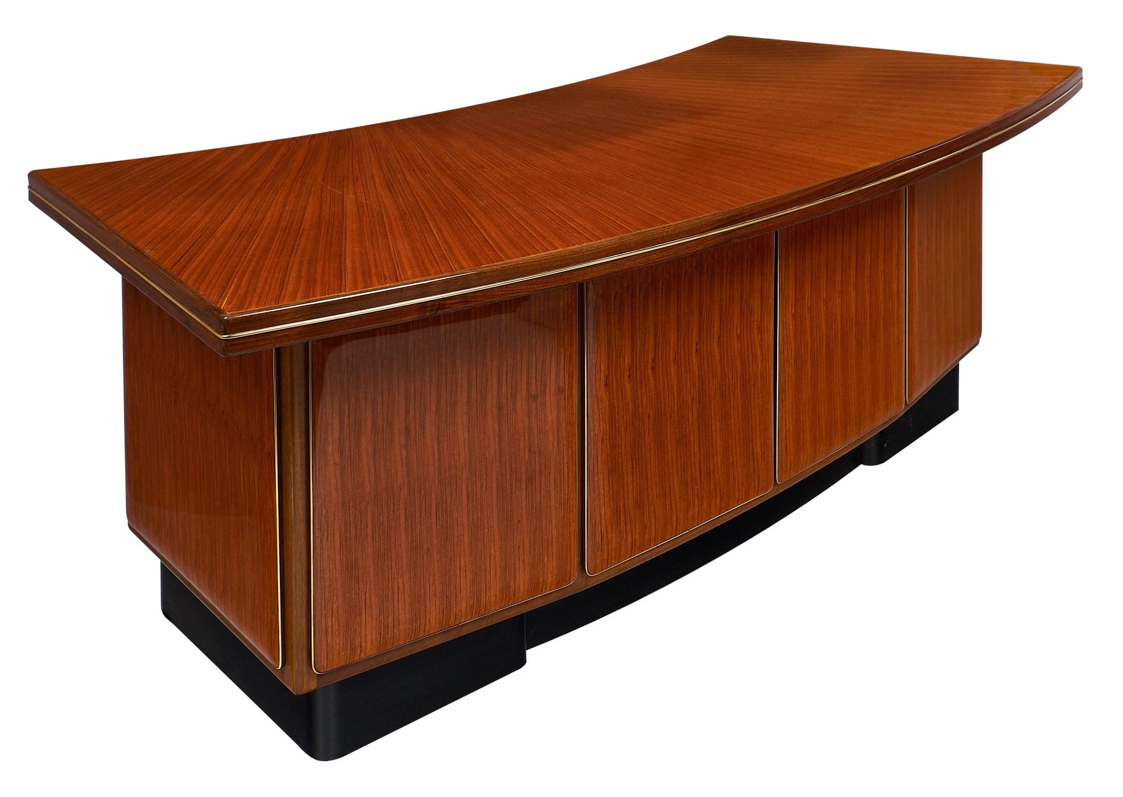 Mid-Century Modern Castelli Midcentury Rosewood Desk