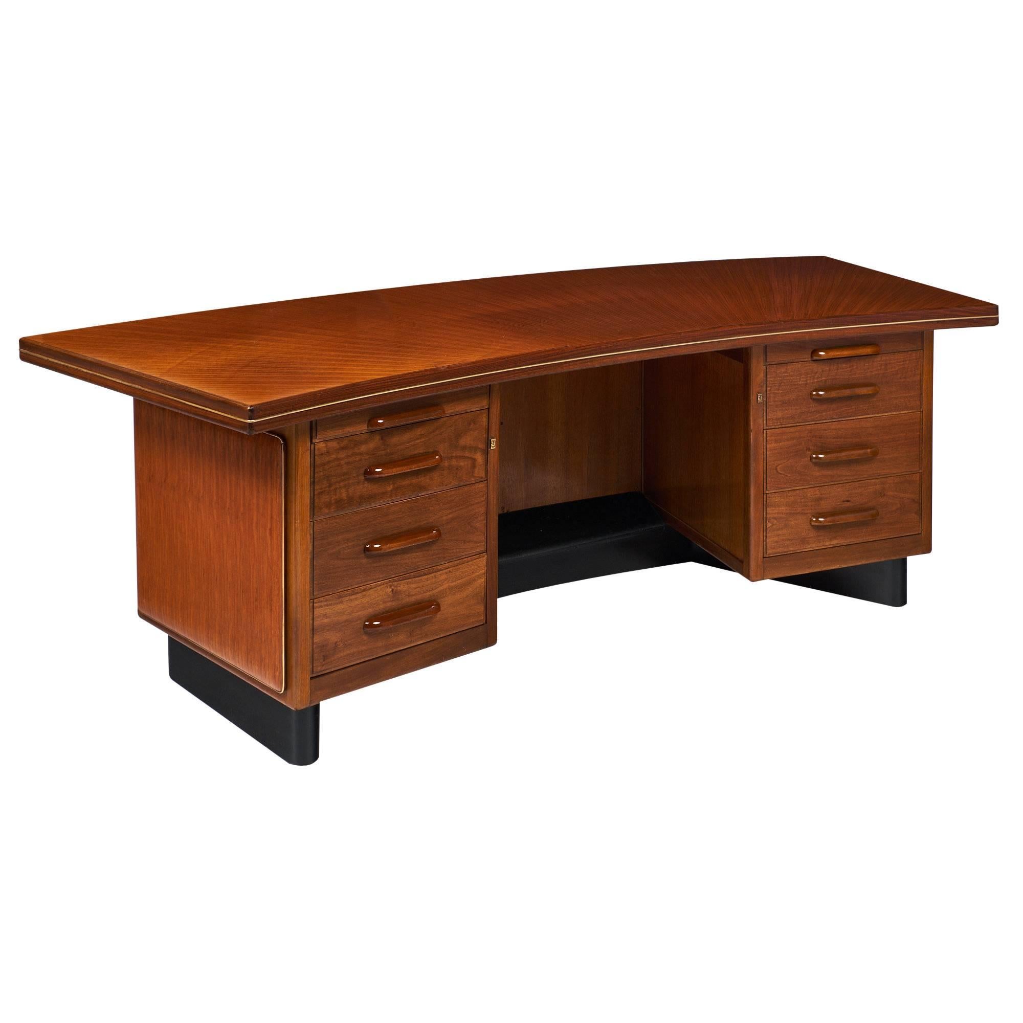 Castelli Midcentury Rosewood Desk